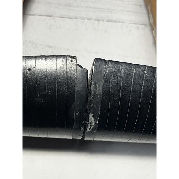 Max Studio Shoes Womens Size 9M Black Red Leather Slingback Heels Loafer Style - Picture 9 of 11